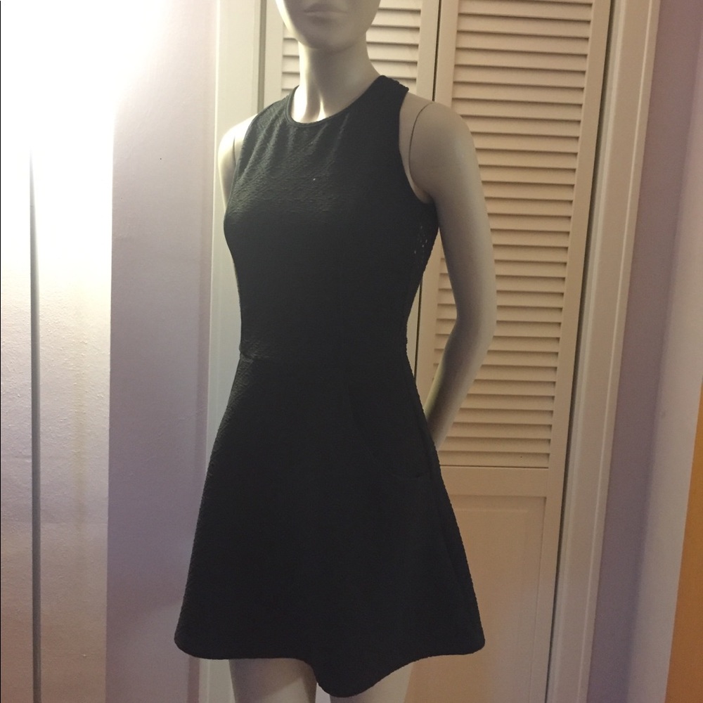 Black skater dress!!